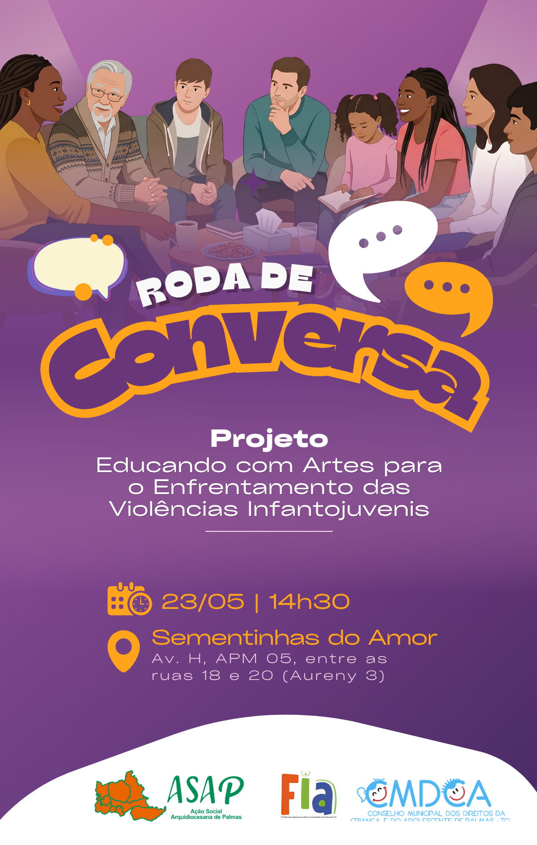 Roda de Conversa - Sementinhas de Amor