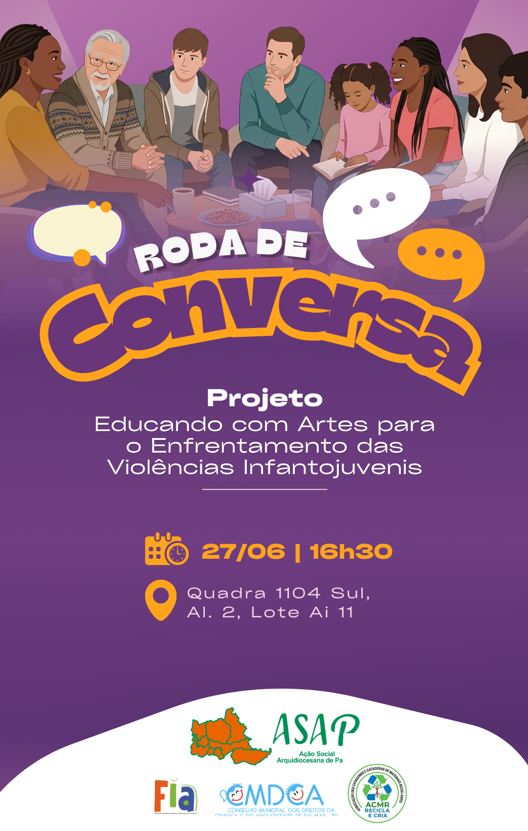 Roda de Conversa - 1104 Sul